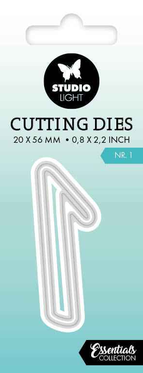 SL Cutting Dies NR. 1 Essentials 20x56x1mm 2 PC nr.745