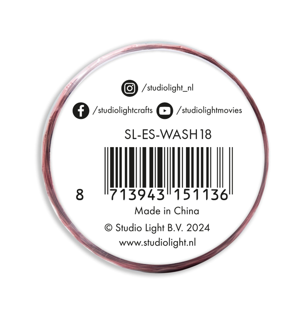 SL Washi Die-Cut Stickers Pinks Essentials 1 PC