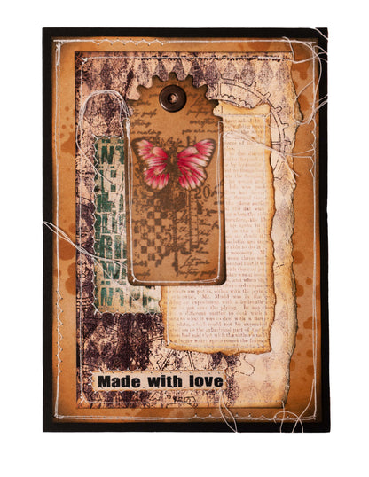 SL Cutting Die Slimline & Tags Grunge Collection 105x210x1mm 9 PC nr.696