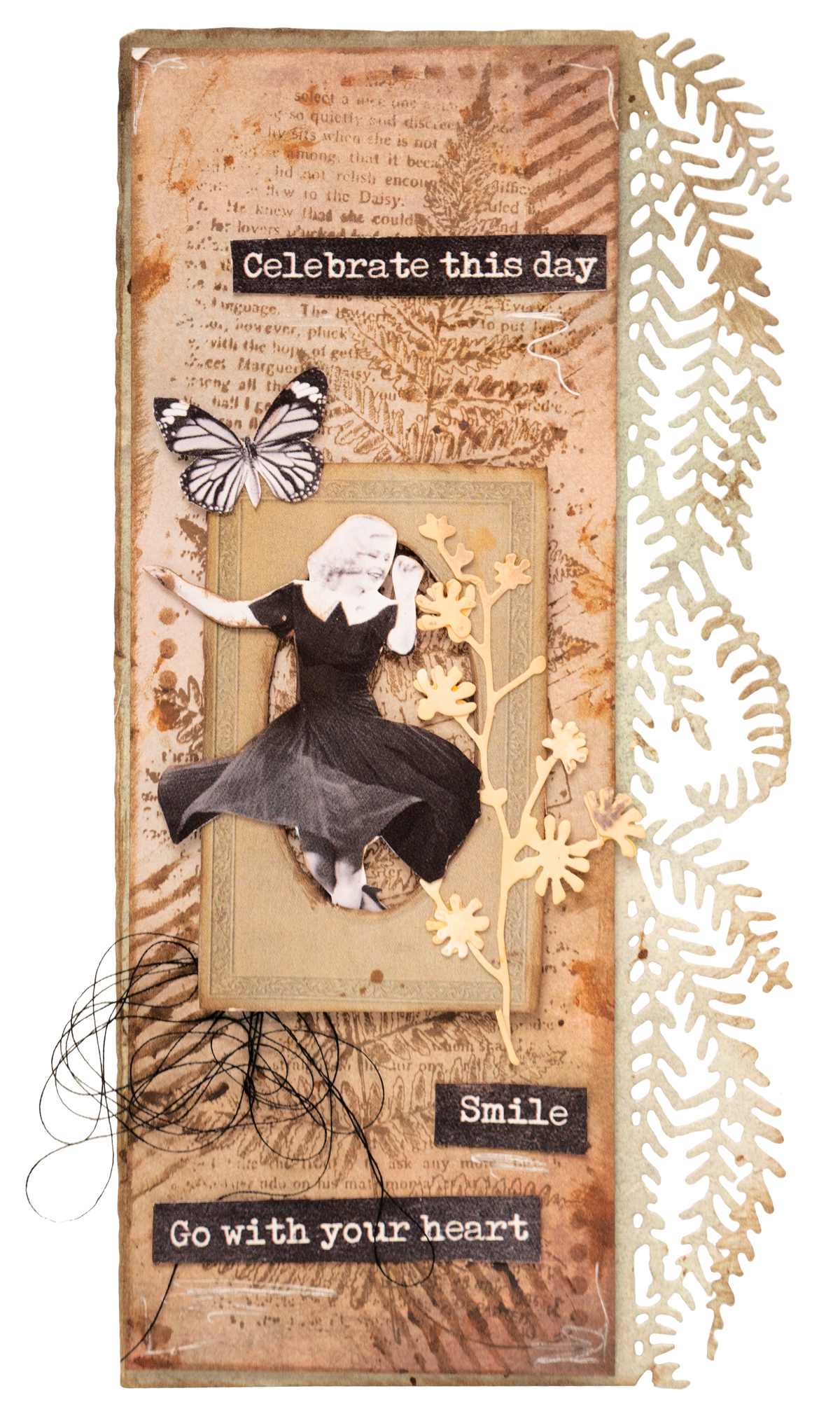 SL Cutting Die Botanical Elements Grunge Collection 13 PC