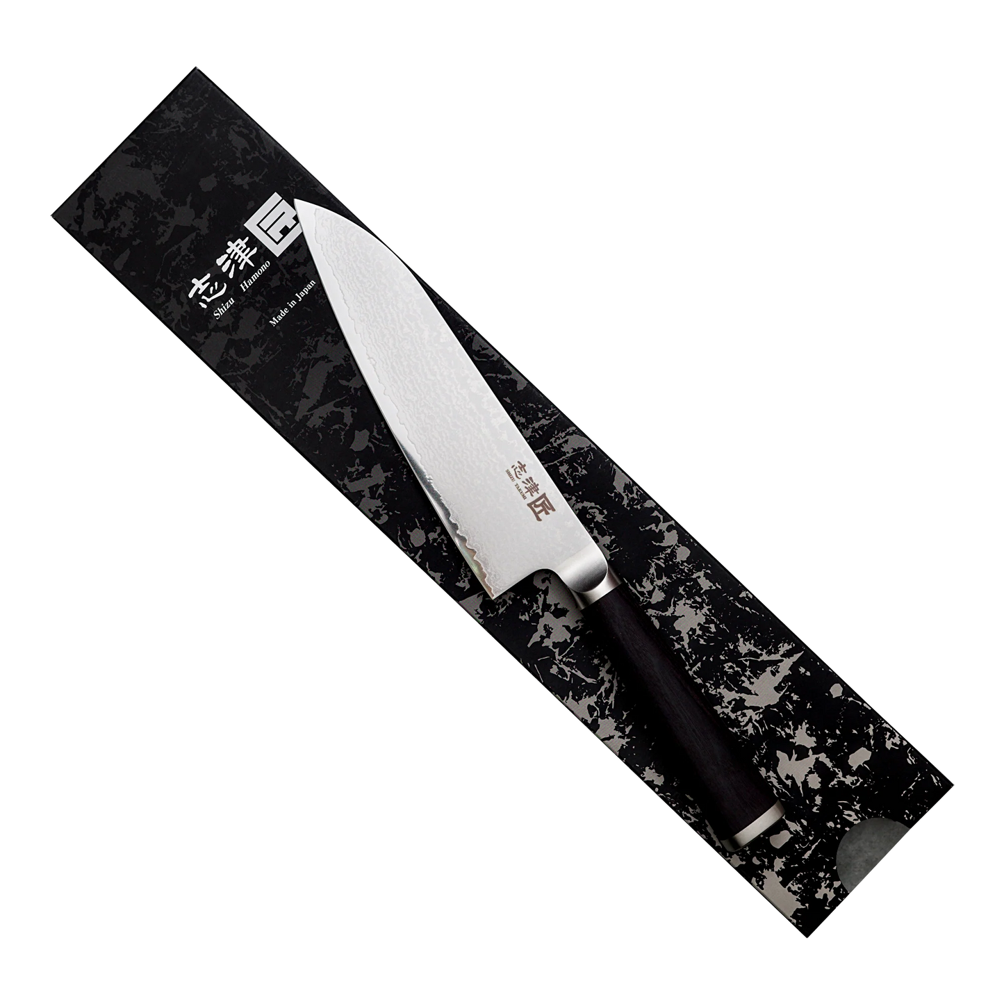 Miyako SUS 180mm Santokumesser – Klinge aus 33-lagigem Damaststahl – Hergestellt in Japan