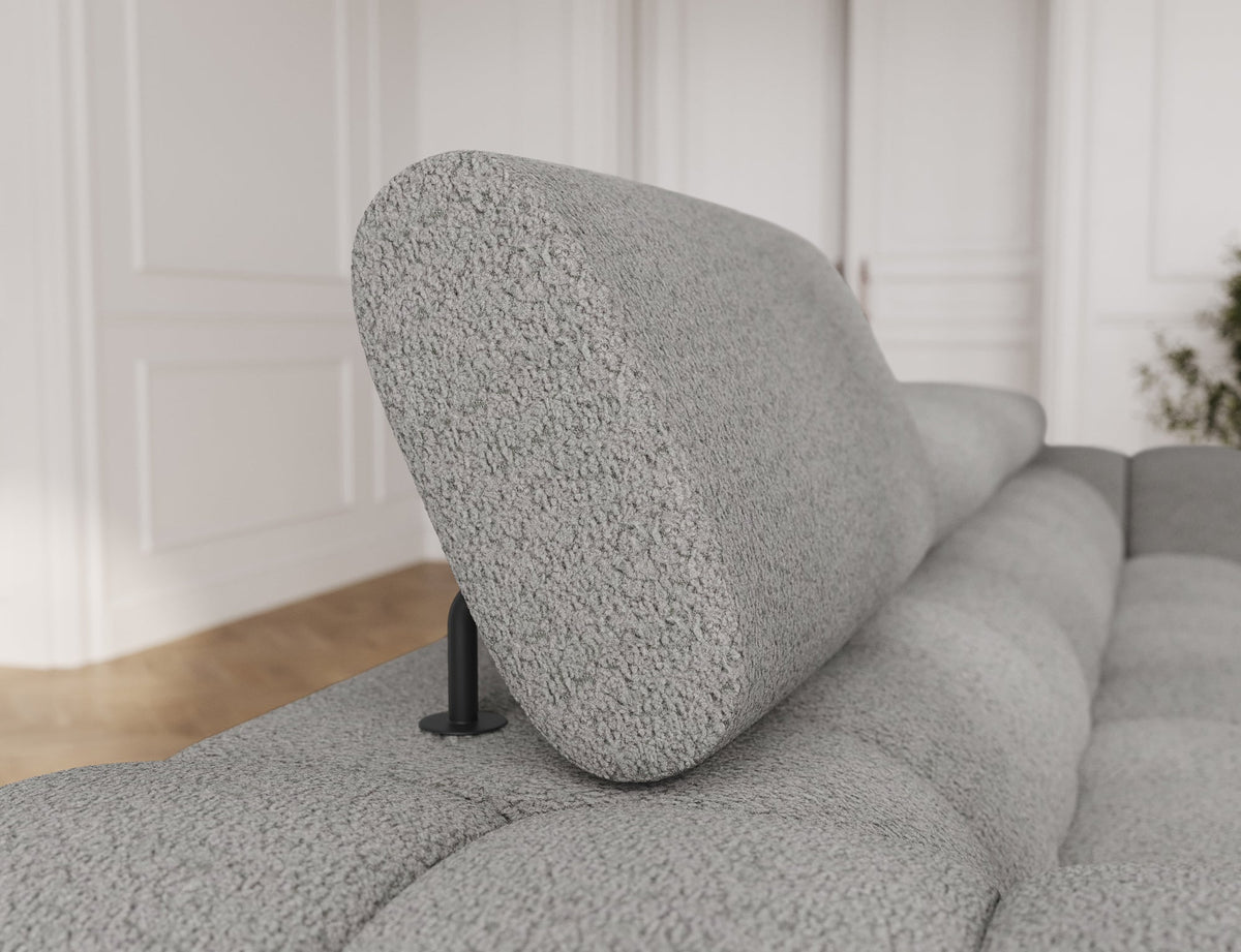 Festello 3 Seater Sleeper Sofa - Grey