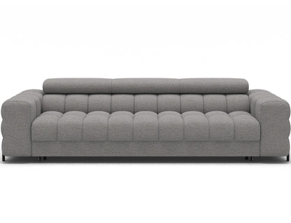 Festello 3 Seater Sleeper Sofa - Grey