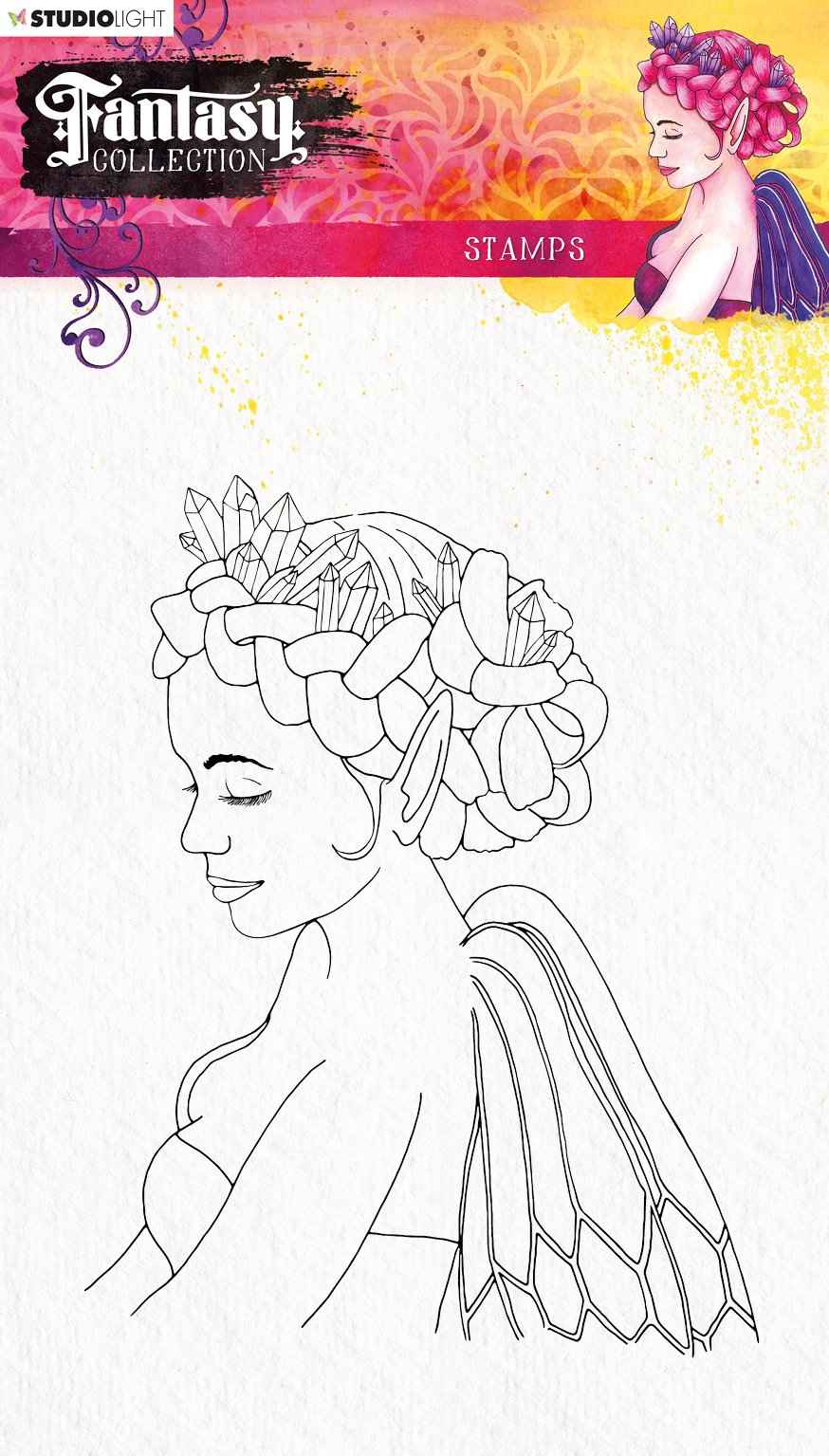 Stamp A5 Fairy, Fantasy Collection 2.0 nr.440
