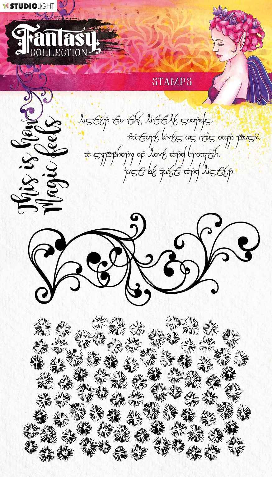 Stamp A5 Element, Fantasy Collection 2.0 nr. 445