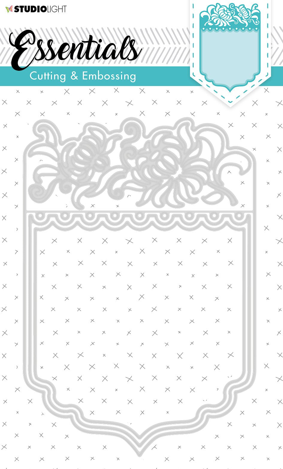 SL Cutting & Embossing Die Card Shape Essentials 192x132mm nr.300