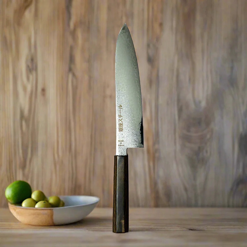 Seiryū (青龍) Serie - Gyuto Messer 210mm VG10 Damaststahl