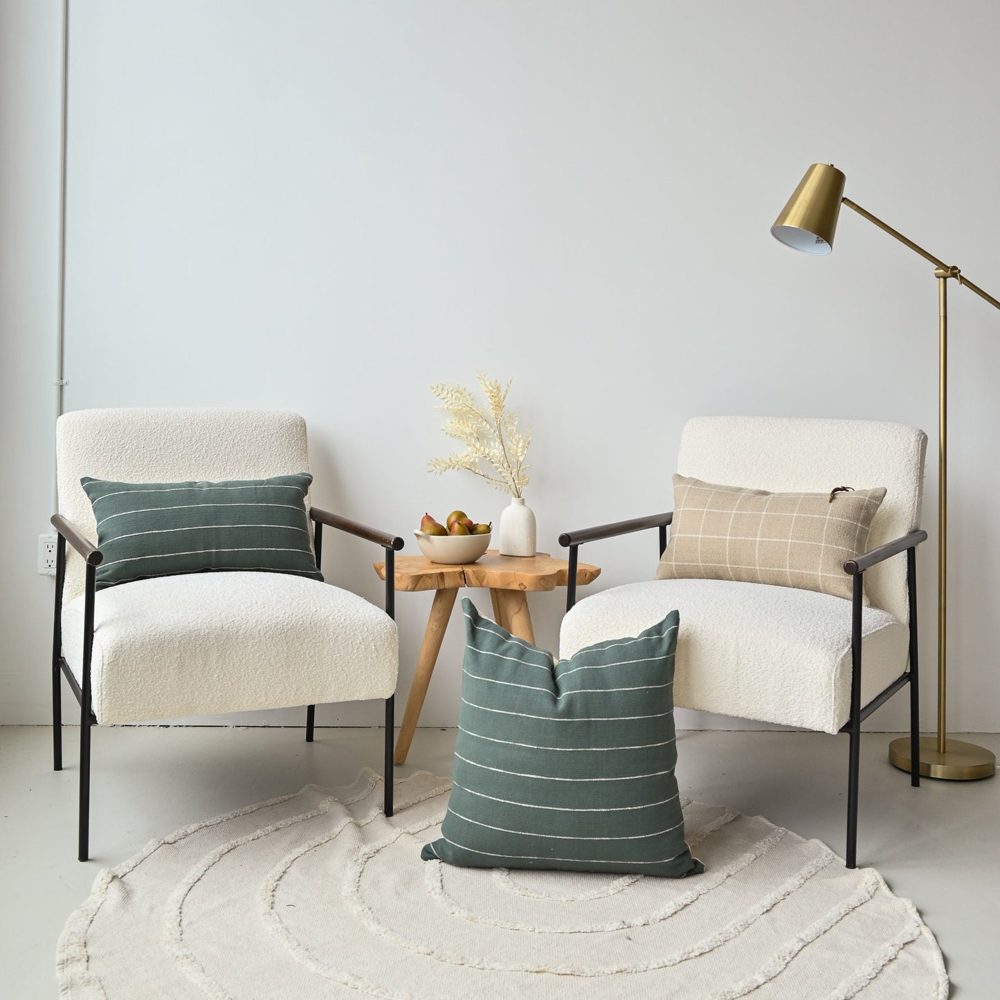 WOOL BLEND PILLOW COVER- ELLEN