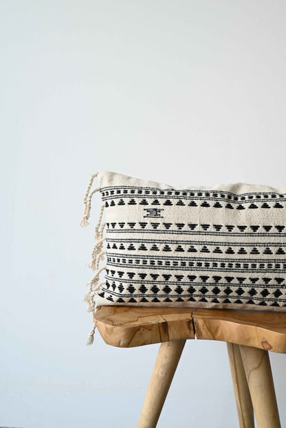 BHUJODI PILLOW COVER - CREAM
