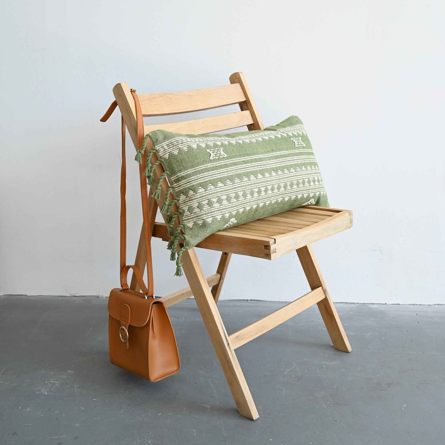 BHUJODI PILLOW COVER - GREEN