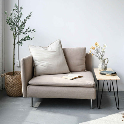 COTTON/ LINEN - NATURAL