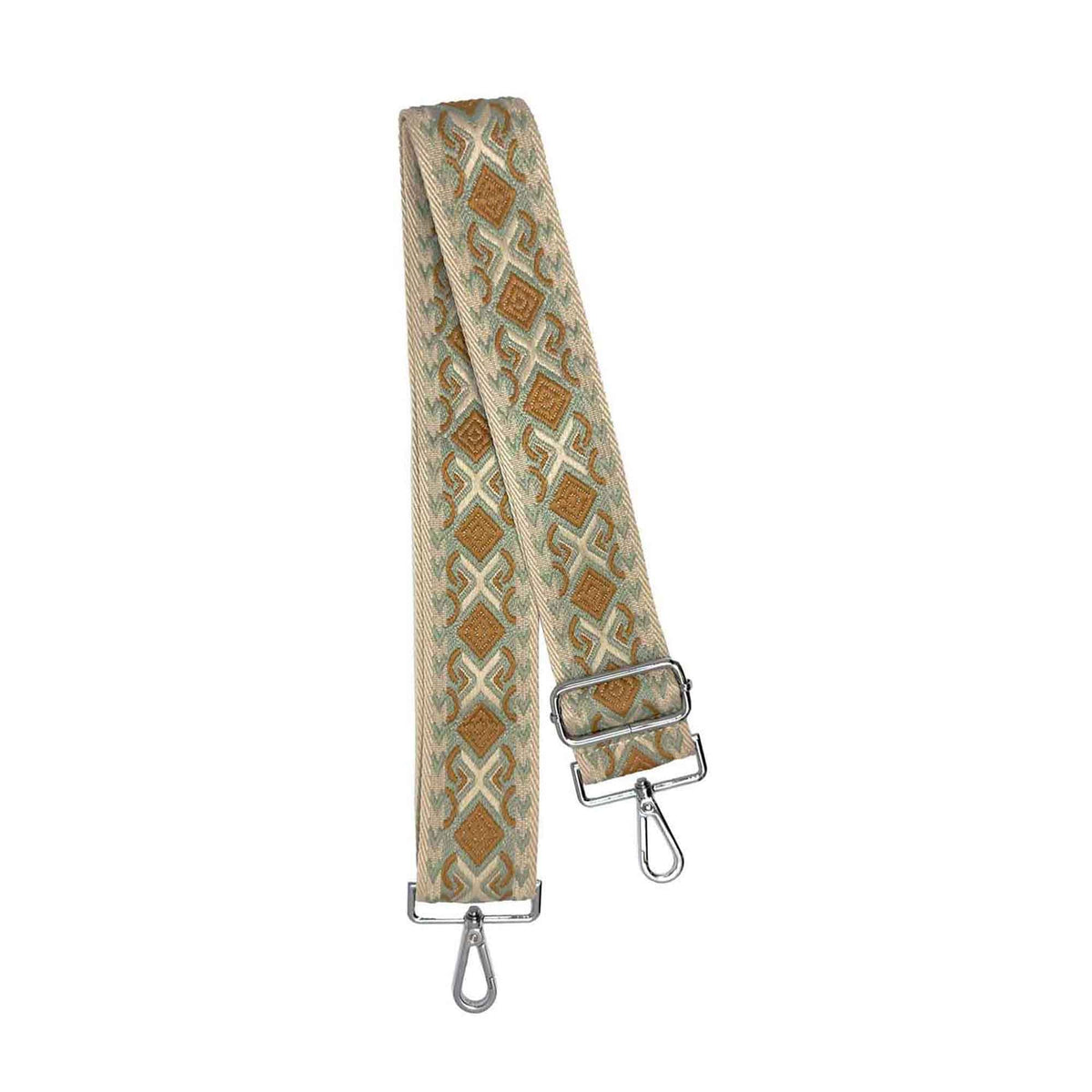 Stevie Woven Strap - Chrome