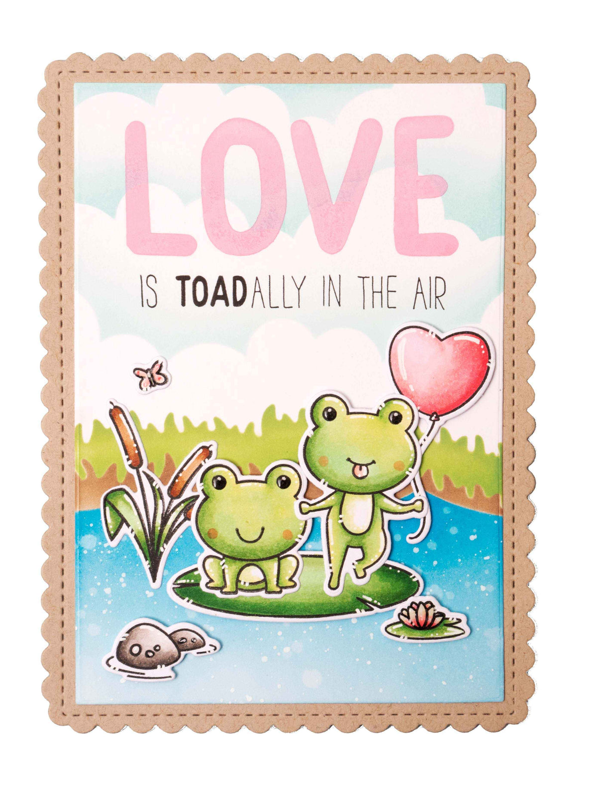 SL Stamp & Cutting Die Toadally In Love Sweet Stories 154x213x1mm 62 PC nr.52