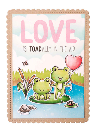 SL Clear Stamp Quotes Large Love You Sweet Stories 148x105x3mm 5 PC nr.328