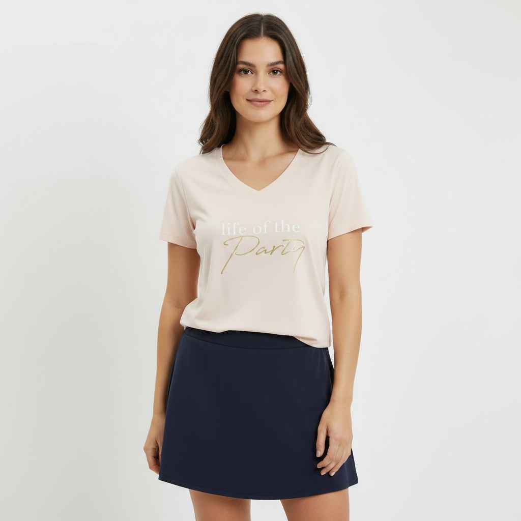 T-shirt avec message