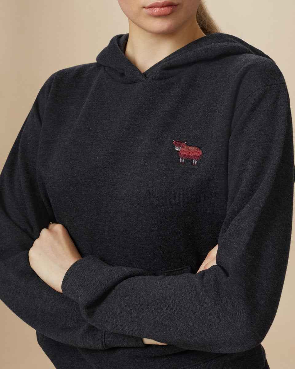 Nepal Embroidered Yak Hoodie