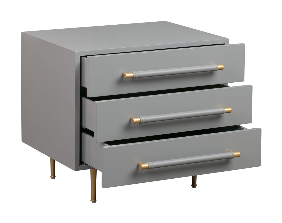Slate 28" Storage Drawer Nightstand - Multiple Colors Available