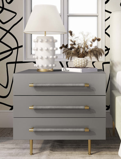 Slate 28" Storage Drawer Nightstand - Multiple Colors Available