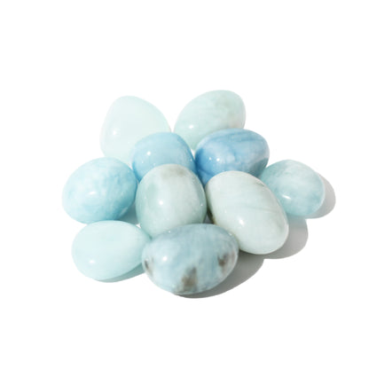 Aquamarine A Tumbled Stones