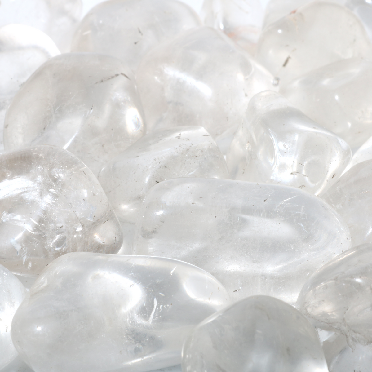 Clear Quartz A Tumbled Stones
