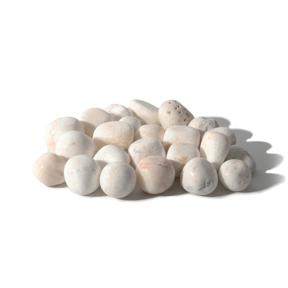 Scolecite Tumbled Stones - India