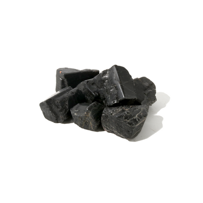 Tourmaline and Hematite Tumbled Stone - Free Form - 1lb