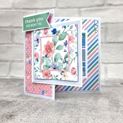 The Paper Boutique Sunny Gardens 8 in x 8 in Paper Kit Pad