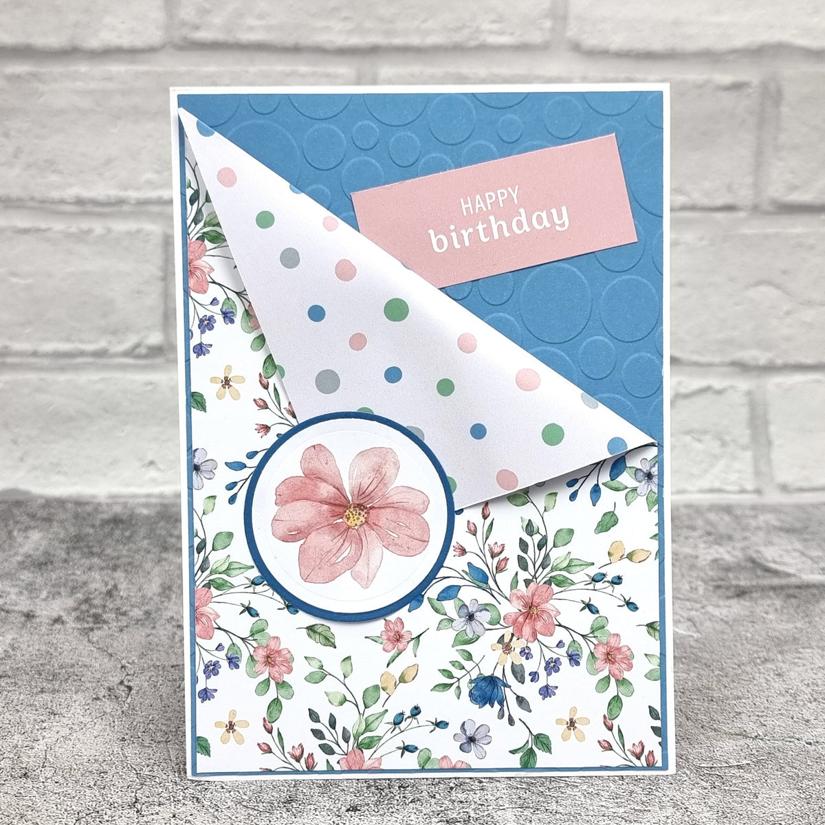 The Paper Boutique Sunny Gardens 12 in x 12 in Decorative Paper Pad