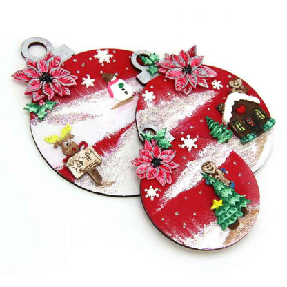 Miniature Christmas Gingerbread Silicone Mould