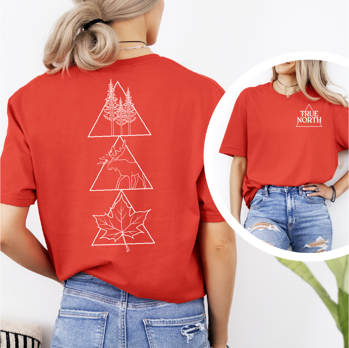 True North Unisex T-shirt | Canada Apparel | Canadian Clothing