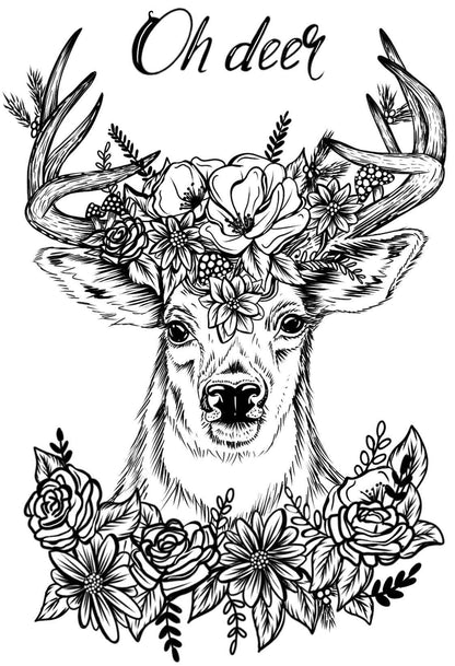 Creative Expressions Designer Boutique Flower King 6 in x 4 in Stamp Set
