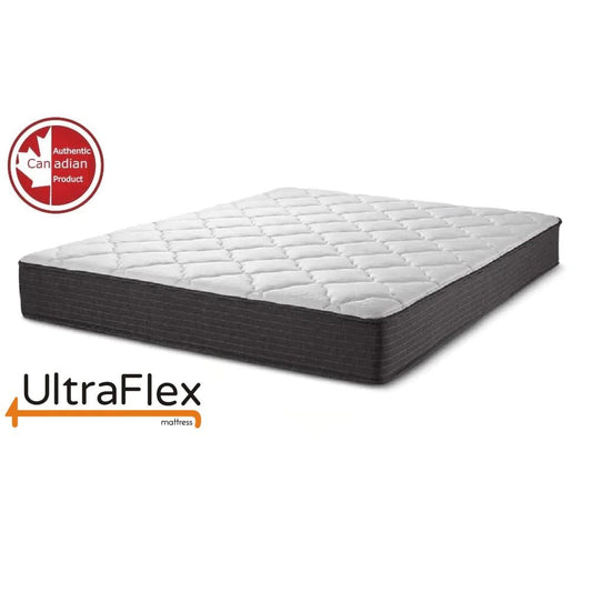 UltraFlex® INSPIRE PLUS Orthopedic Luxury Gel Memory Foam, Optimal Comfort, Breathable, Eco-friendly Mattress with Waterproof Mattress Protector (Made in Canada)