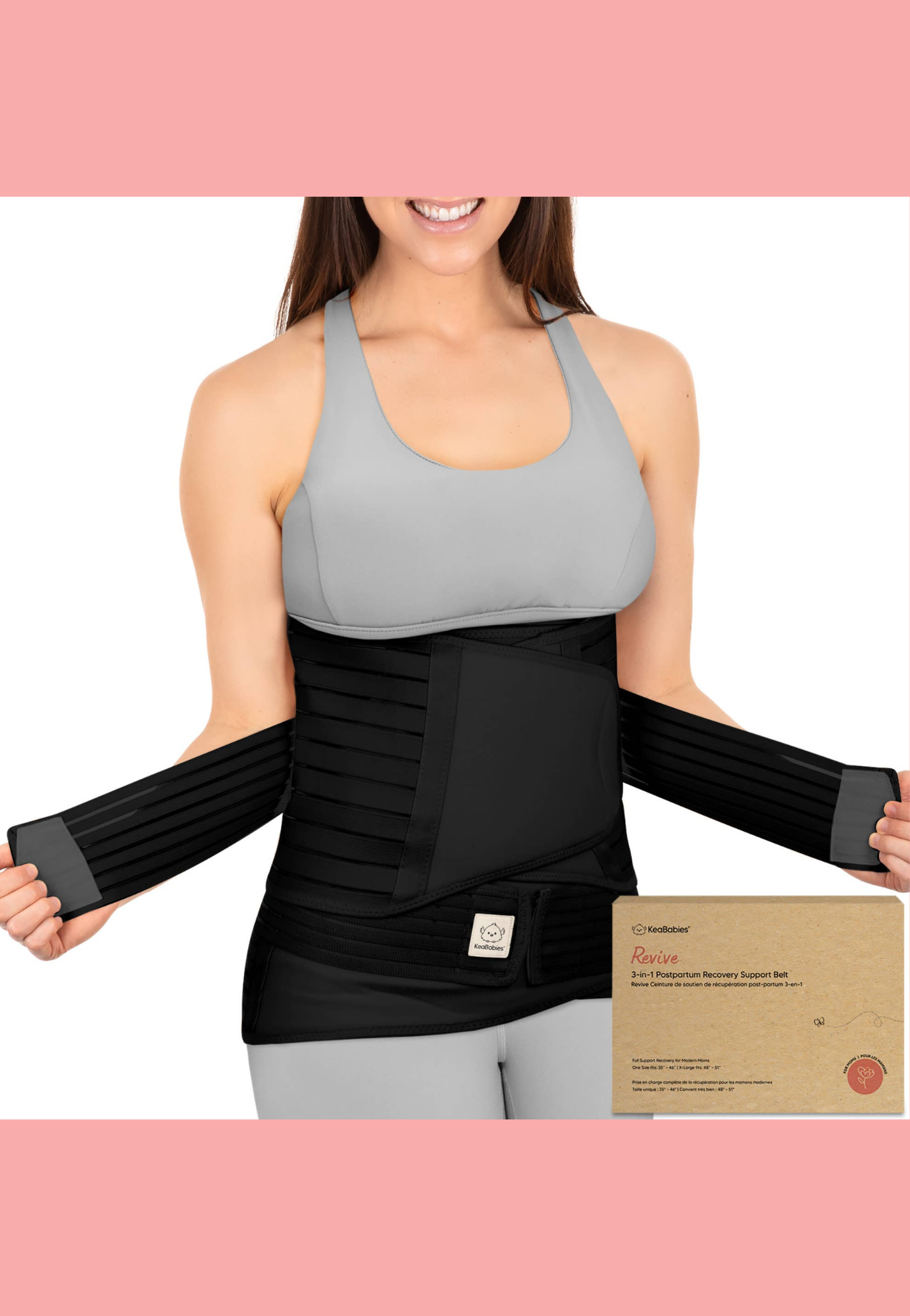 KeaBabies Revive 3 in 1 Postpartum Belt