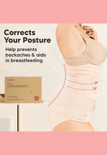 KeaBabies Revive 3 in 1 Postpartum Belt