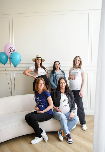 GLOWING AND GROWING Maternity Tee Shirt