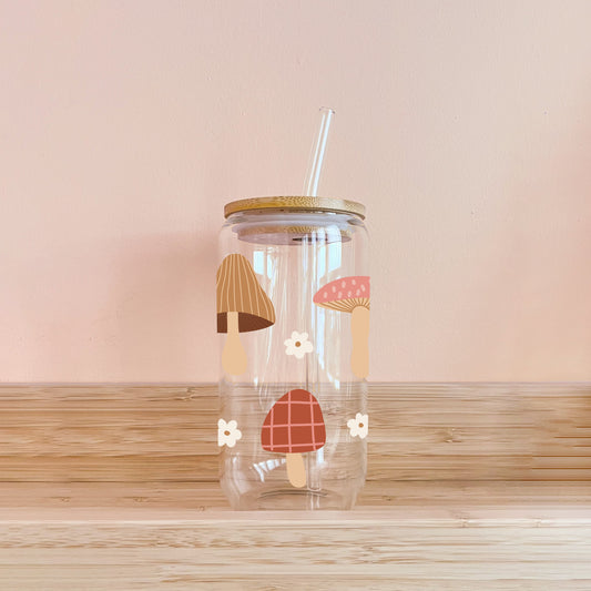 Boho-Glas - verzauberter Wald