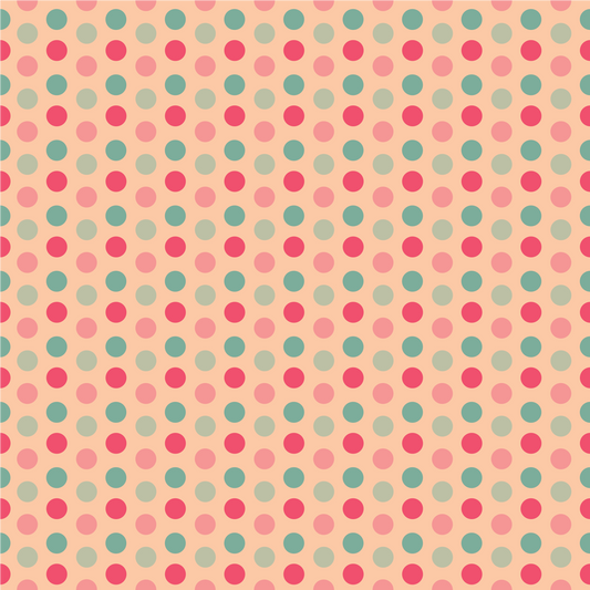 Watermelon Polka Dots Adhesive Vinyl