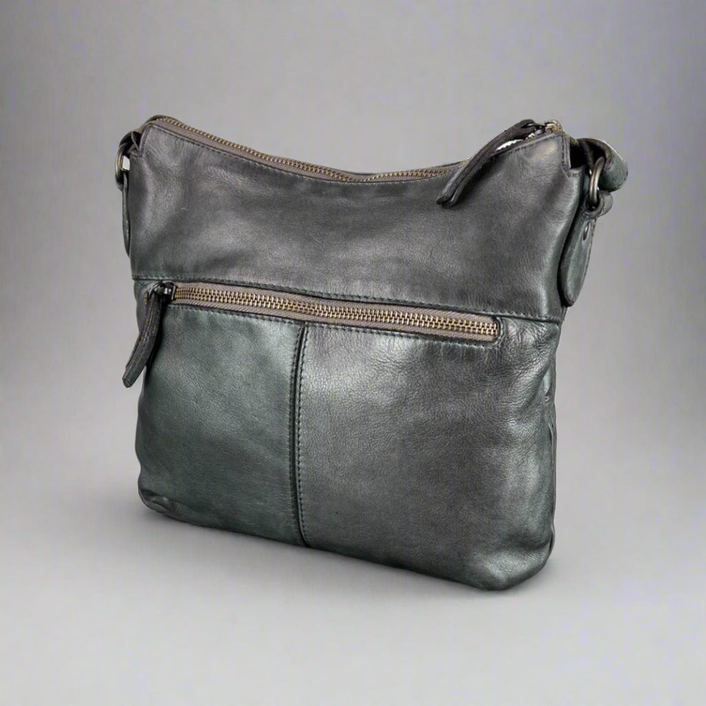 MET Crossbody Bag with Aztec Design