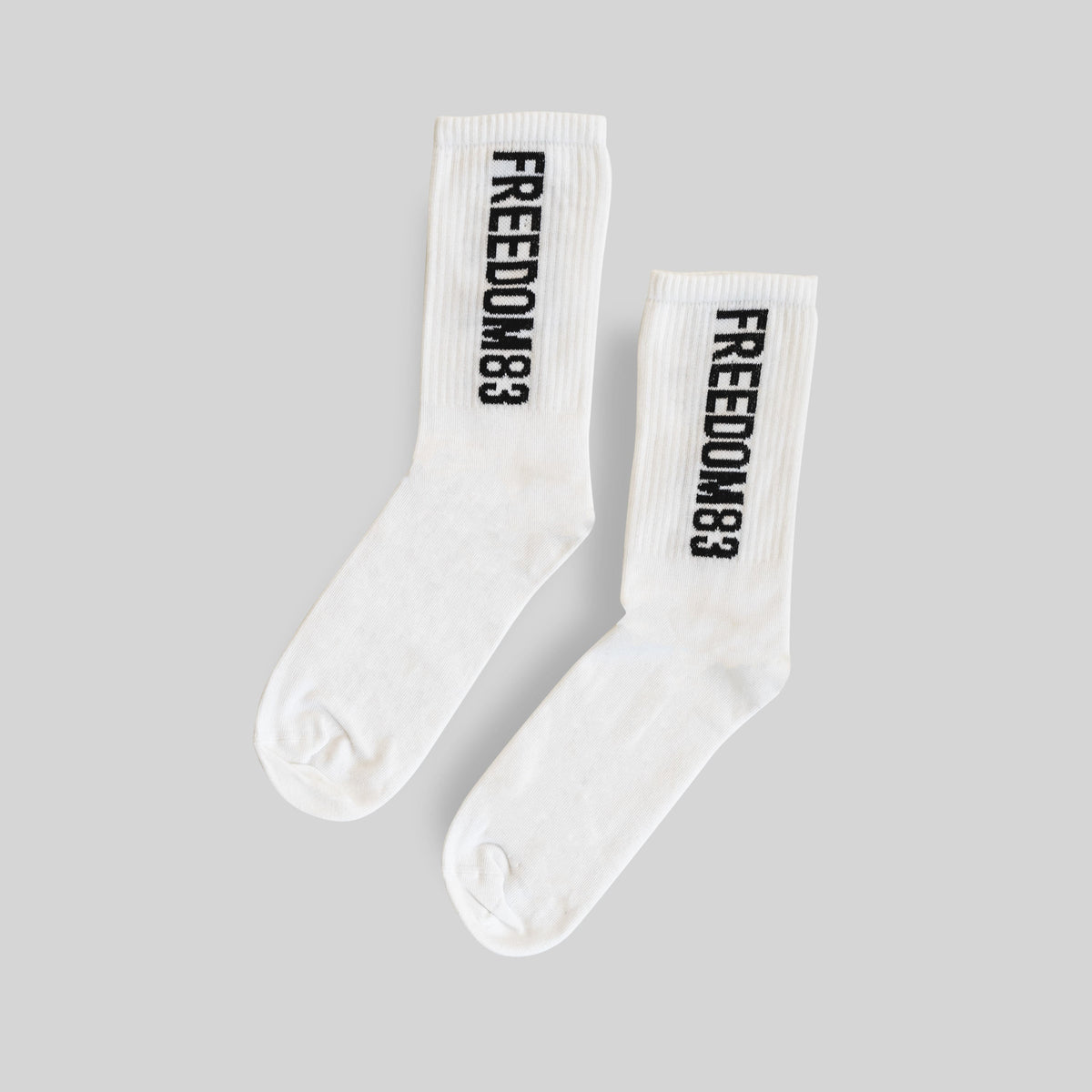 CREW SOCKS - WHITE (FREE GIFT)