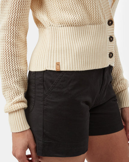 Sunbeam-Knopfstrickjacke