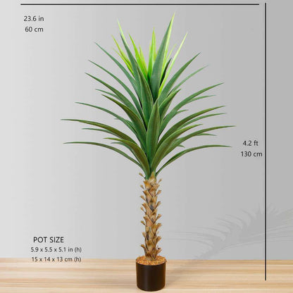 Yara Künstliche Aloe Topfpflanze 130 cm
