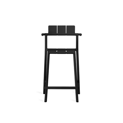Yard Counter Stool with Arms<br> Indoor & Outdoor Use