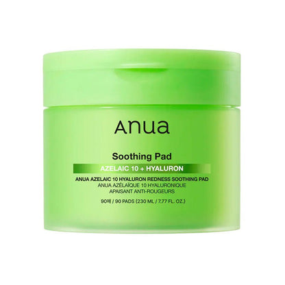 Anua Azelaicacid 10 Hyaluron Redness Soothing Pad 230ml / 90pads