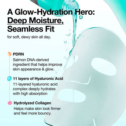 Anua PDRN Hyaluronic Acid Capsule 100 Serum Mask 23ml