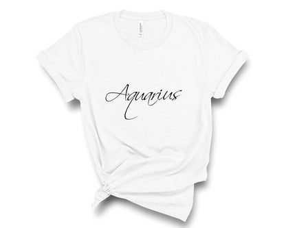 Aquarius Zodiac T-Shirt