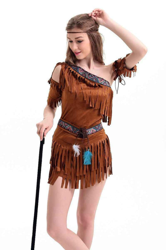 Halloween Cosplay Jumpsuit Outfit – Adult Women Costume Set with Accessories