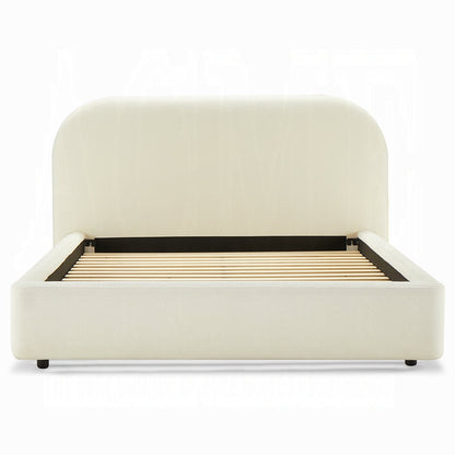 Urban Upholstered Platform Bed - Beige