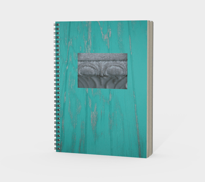 Spiral Sketchbook | Etched in Turquoise / Eyes of Stone
