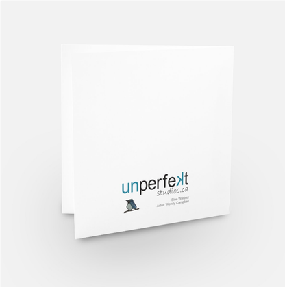Greeting Card - Blue Warbler