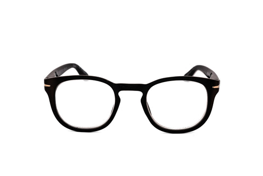 Boléro Ambra — Round Keyhole Reading Glasses